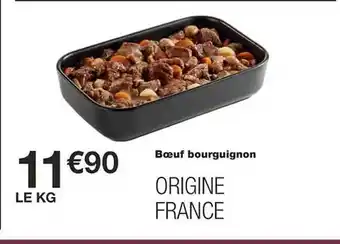 Monoprix Bœuf bourguignon offre
