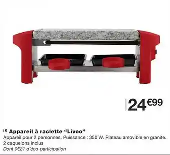 Appareil à raclette