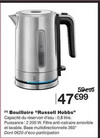 Monoprix Bouilloire offre