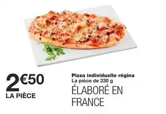 Monoprix Pizza individuelle régina offre