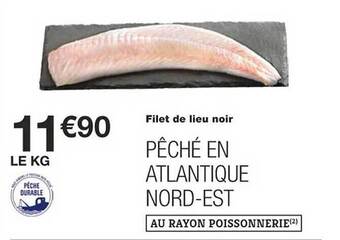 Filet de lieu noir