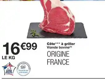Monoprix Côte***à griller offre