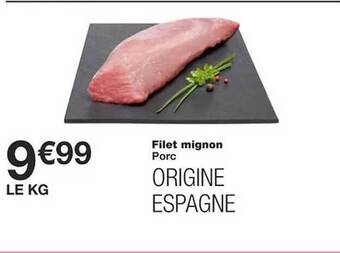 Monoprix Filet mignon offre