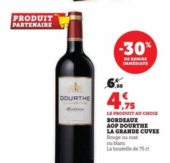 U Express Bordeaux aop dourthe la grande cuvee offre