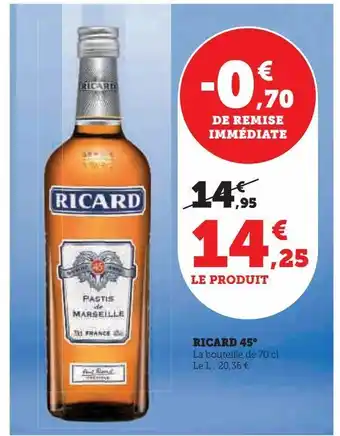 U Express Ricard 45 offre