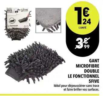 Gant Microfibre Double Le Fictionnel 5Five