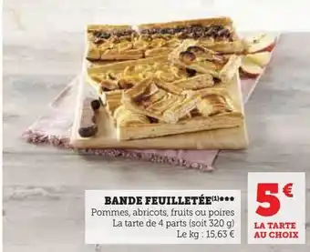 Super U Bande feuilletee *** offre