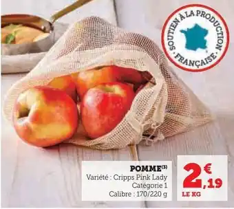 Hyper U Pomme offre