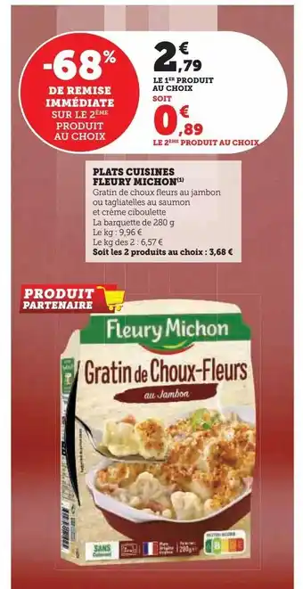 Plats cuisines fleury michon