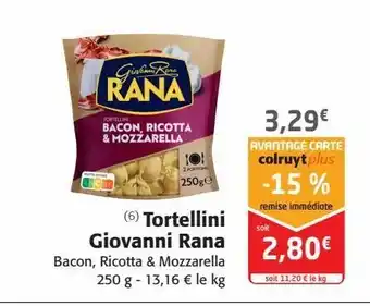 Colruyt Tortellini giovanni rana offre