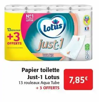 Colruyt Papier toilette just-1 lotus offre