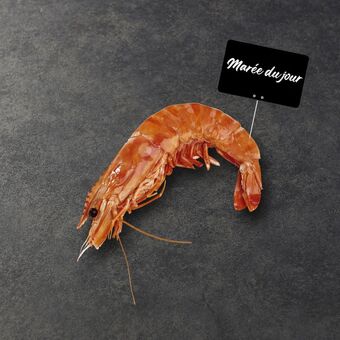 Auchan Supermarché Crevettes entières cuites réfrigérées offre