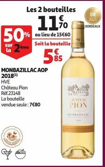 Auchan Supermarché Monbazillac aop 2018 offre