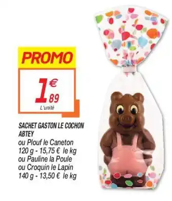 Sachet Gaston Le Cochon