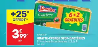 ALDI Gratte-Eponge Stop-Bacteries offre