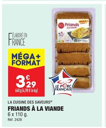 ALDI Friands A La Viande offre