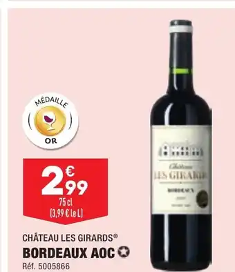 ALDI Bordeaux Aoc offre