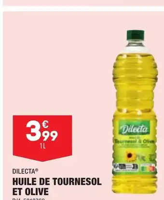 ALDI Huile De Tournesol Et Olive offre