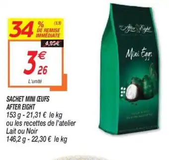 Sachet Mini Œufs After Eight