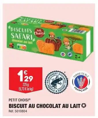 ALDI Biscuit Au Chocolat Au Lait offre