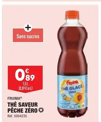ALDI The Saveur Peche Zero offre