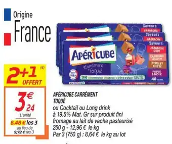 Apéricube Carrément Toqué