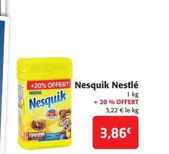 Colruyt Nesquik nestlé offre