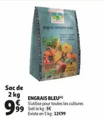 Auchan Engrais bleu offre