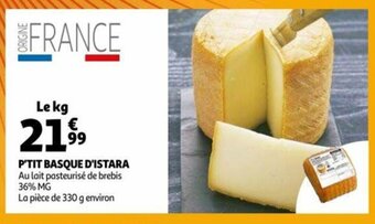Auchan P'tit basque d'istara offre
