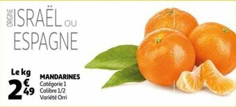 Auchan Mandarines offre