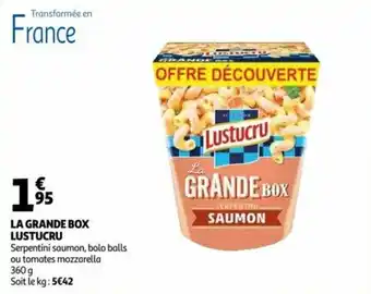 Auchan La grande box lustucru offre