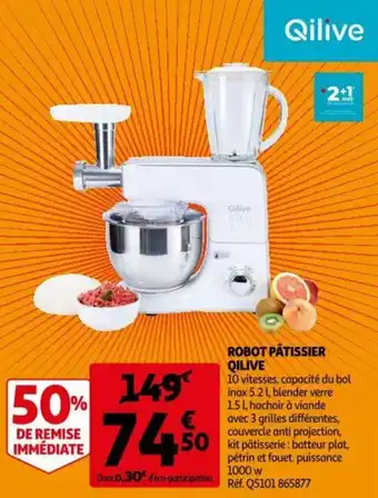 Auchan Robot pâtissier QILIVE offre