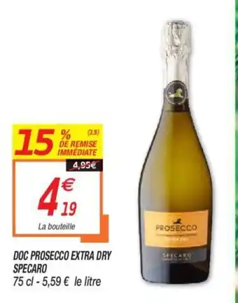 Doc Prosecco Extra Dry Specard
