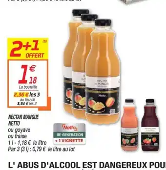Netto Nectar Mangue Netto offre