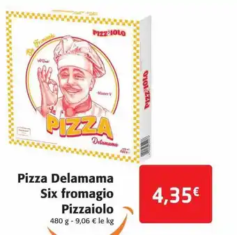 Colruyt Pizza delamama six fromagio pizzaiolo offre
