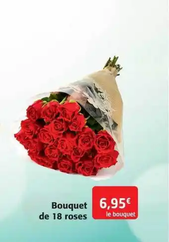 Colruyt Bouquet de 18 roses offre