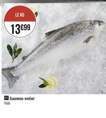 Saumon entier