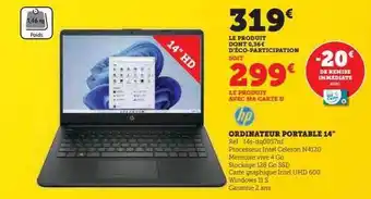 Ordinateur portable 14
