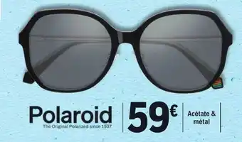 Polaroid acétate & métal
