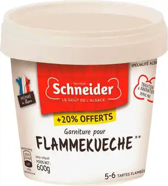 Garniture pour flammekueche