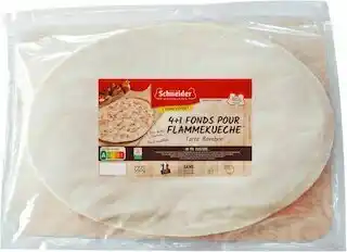 Match Fonds ovales pour tarte flambée offre