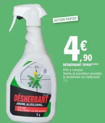 E.Leclerc Désherbant Spray offre