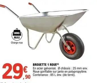 E.Leclerc Brouette 1 Roue offre