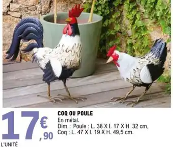 E.Leclerc Coq ou Poule offre