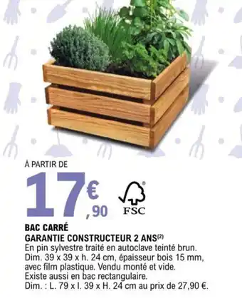 E.Leclerc Bac Carré offre