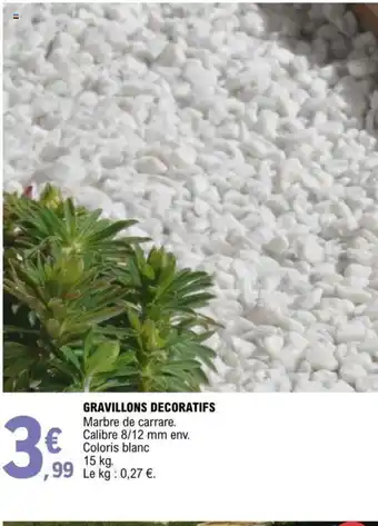 E.Leclerc Gravillons Decoratifs offre