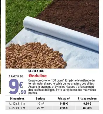 Géotextile