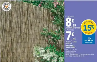 E.Leclerc Paillon Pele Beaux Jours offre