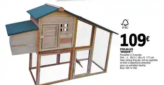 E.Leclerc Poulailler Wooden offre