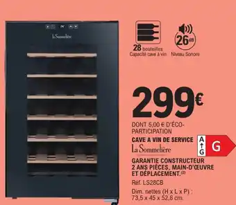 E.Leclerc Cave a Vin de Service offre